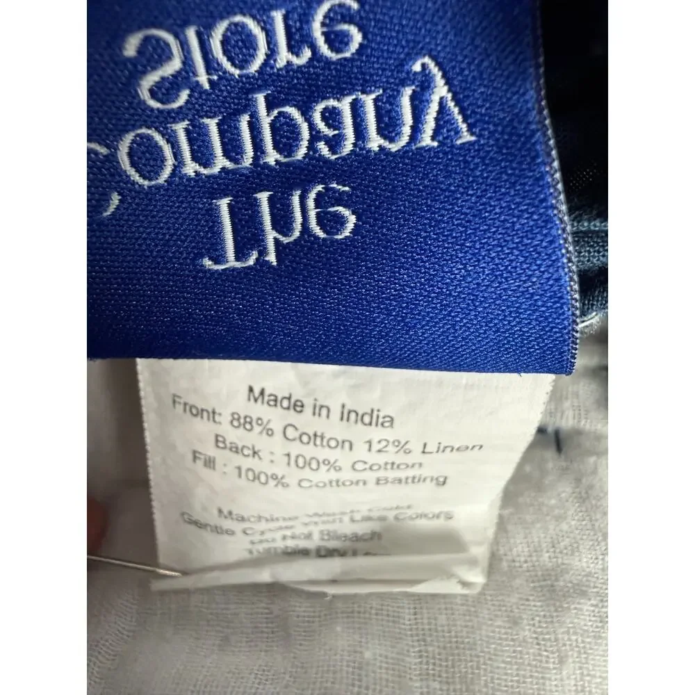 The Company Store Quilted Patchwork Pillow Shams - 1 King/1 Standard 100% Cotton